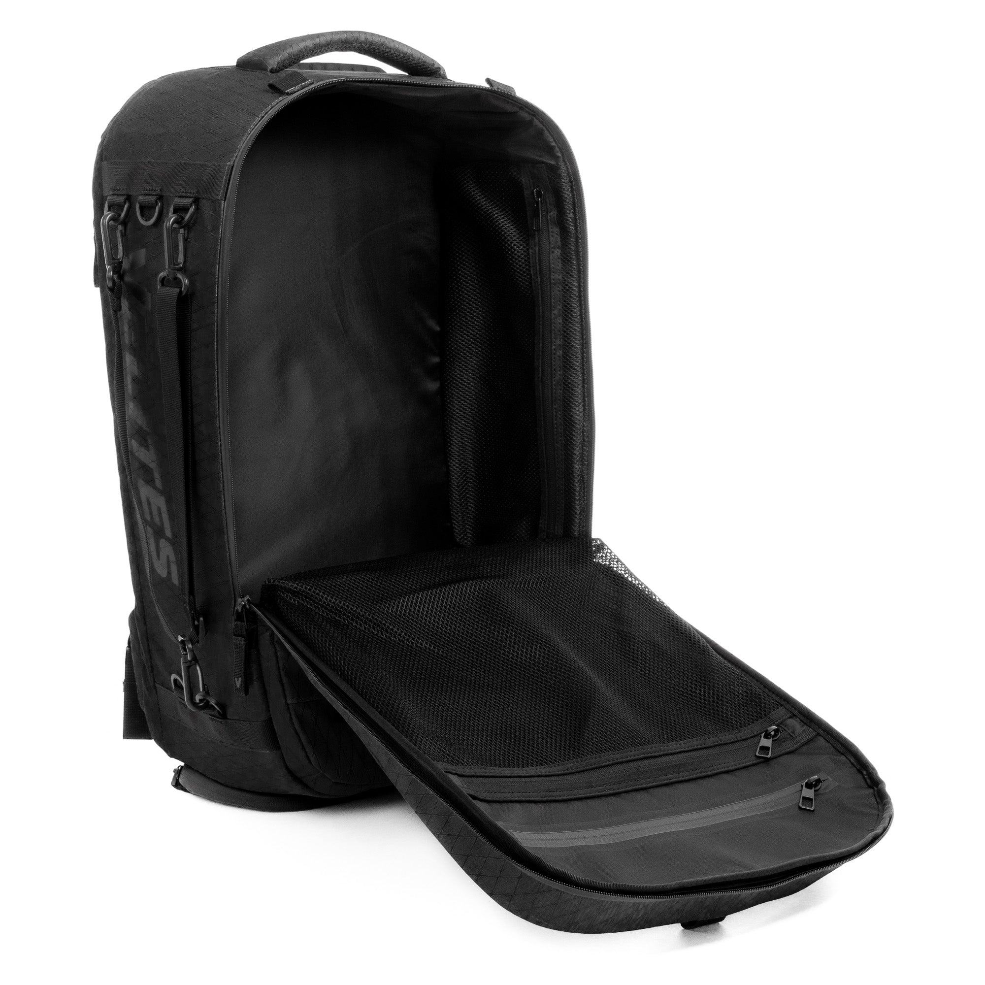 Pack sac à dos Storm Duradiamond Anthracite + Bouteille isotherme + Séparateur + Trousse de toilette