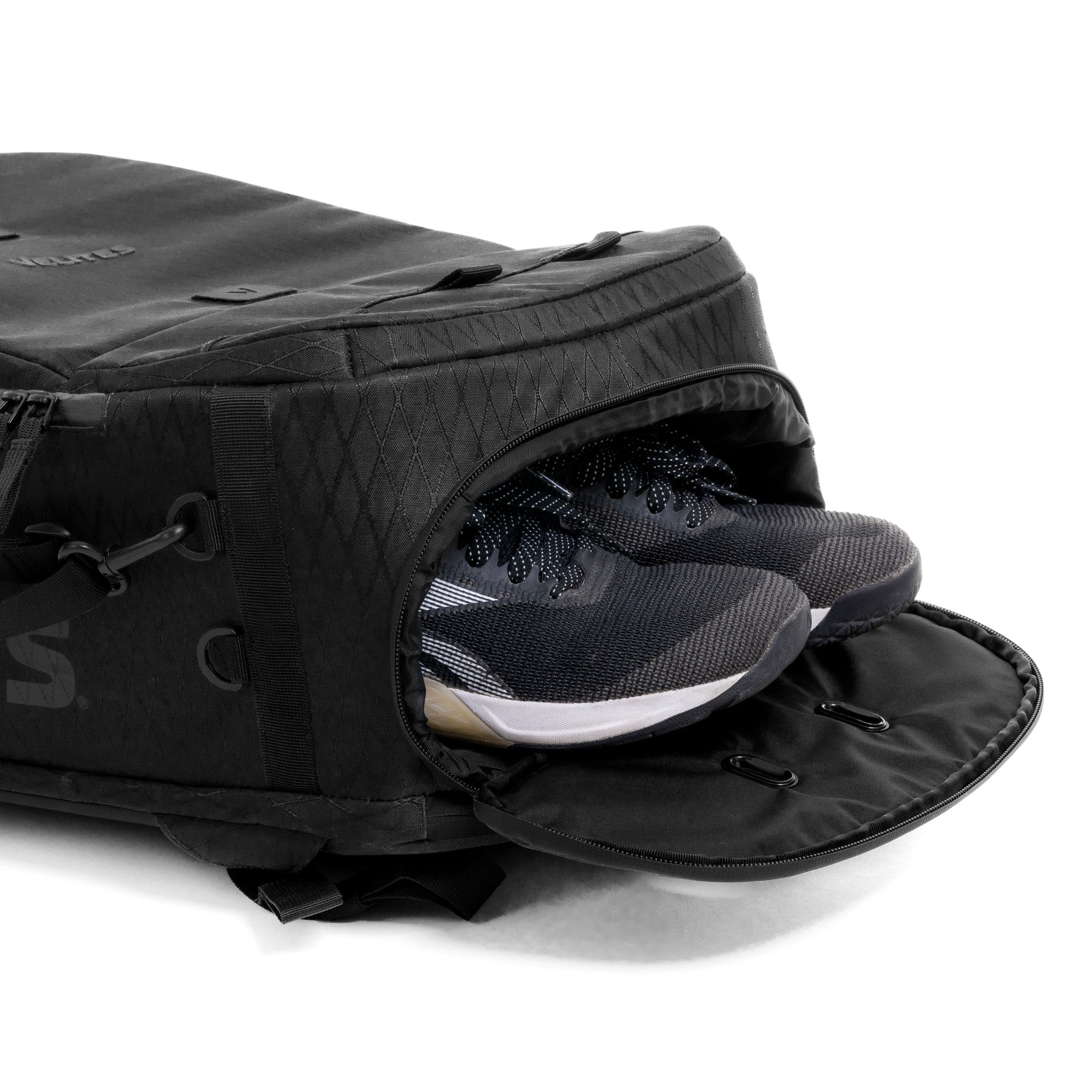 Pack sac à dos Storm Duradiamond Anthracite + Bouteille isotherme + Séparateur + Trousse de toilette