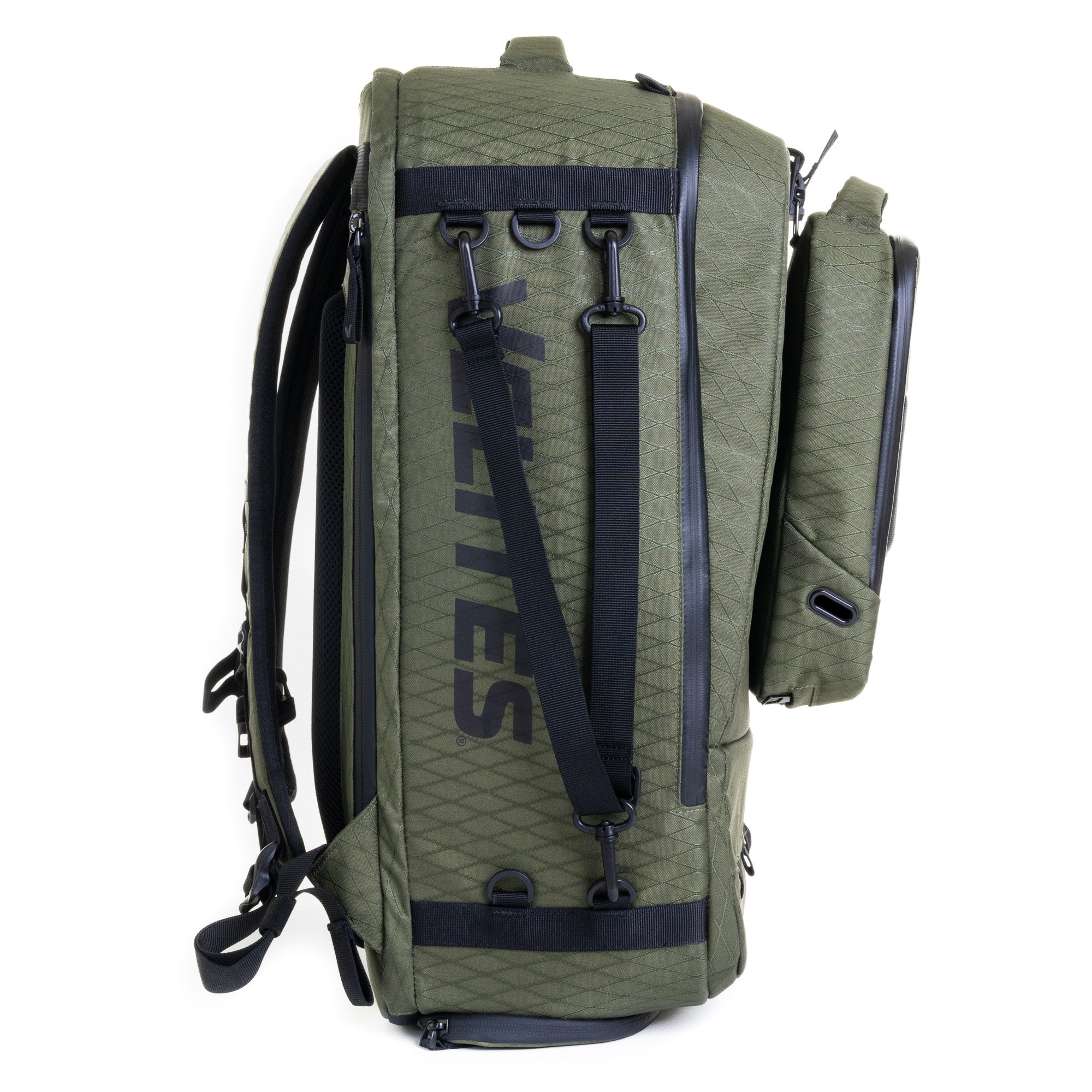 Pack sac à dos Storm Duradiamond Olive + Bouteille isotherme + Séparateur + Trousse de toilette