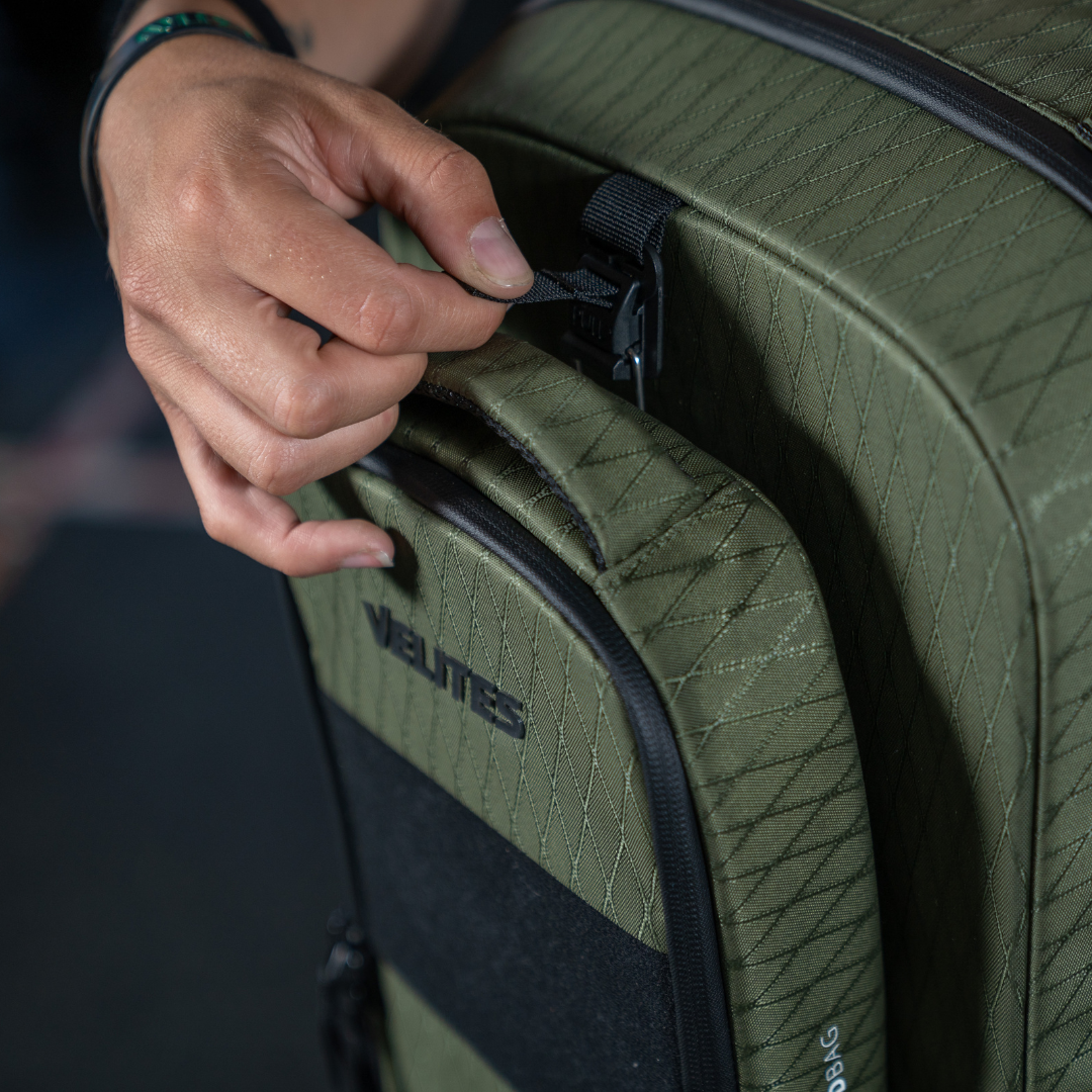 Pack sac à dos Storm Duradiamond Olive + Bouteille isotherme + Séparateur + Trousse de toilette