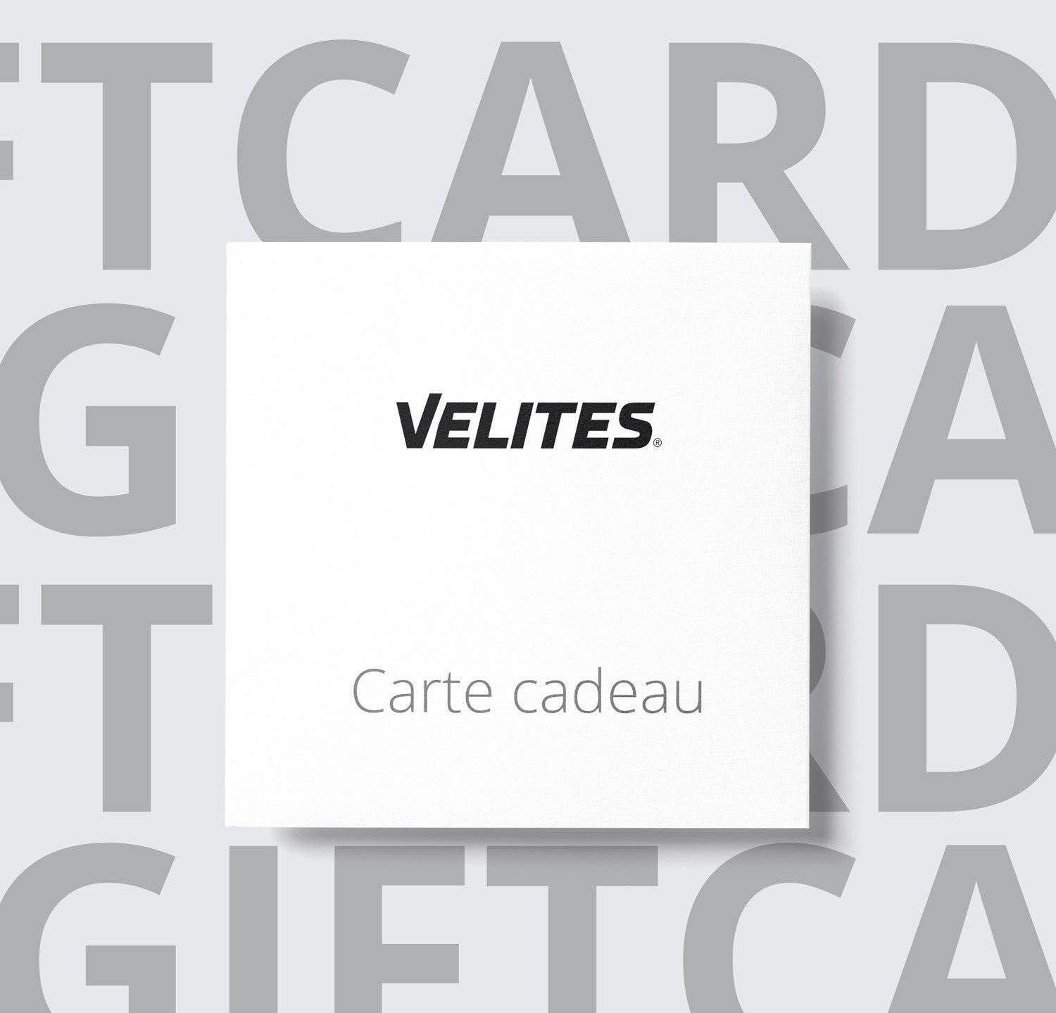 Carte cadeau Velites