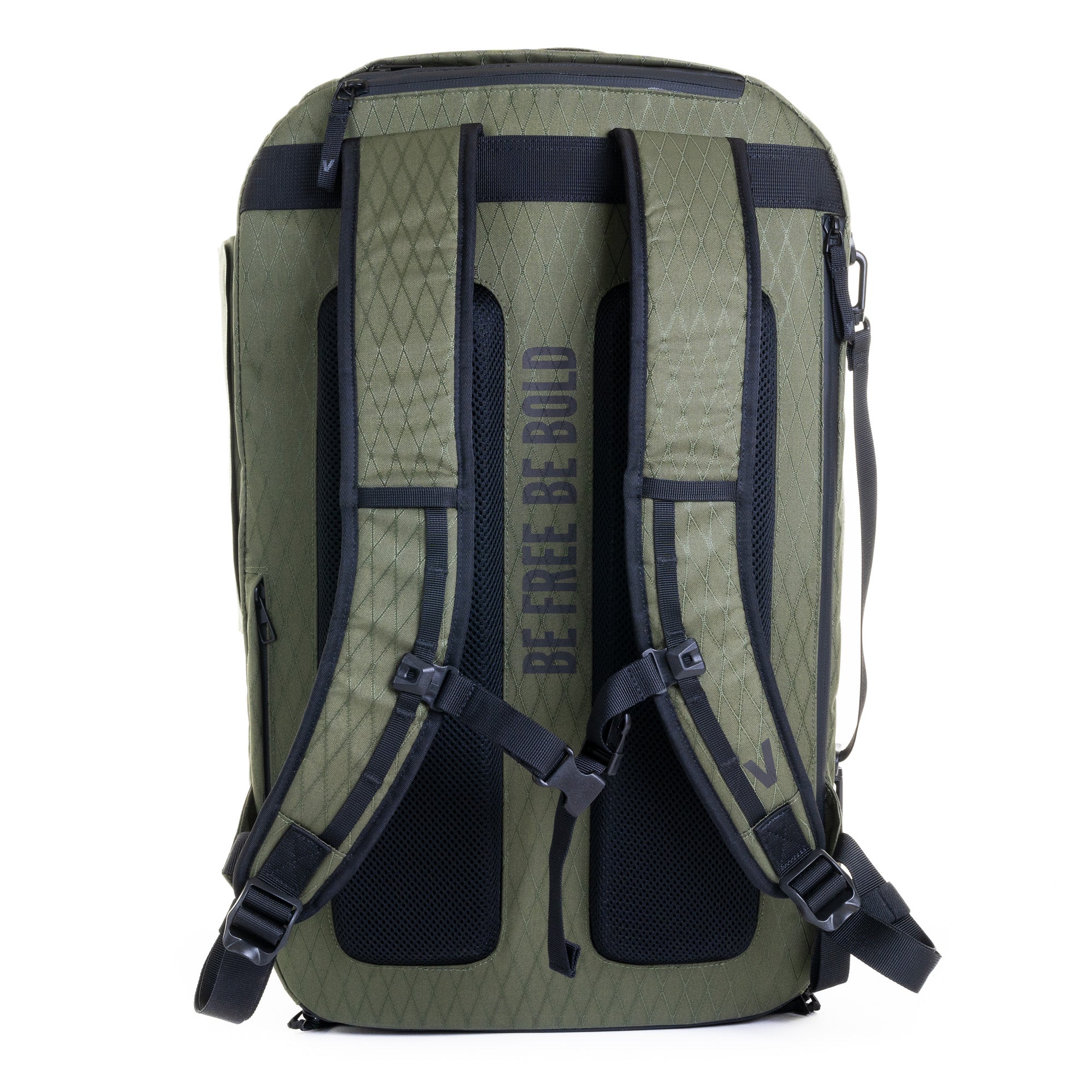 Pack sac à dos Storm Duradiamond Olive + Bouteille isotherme + Séparateur + Trousse de toilette