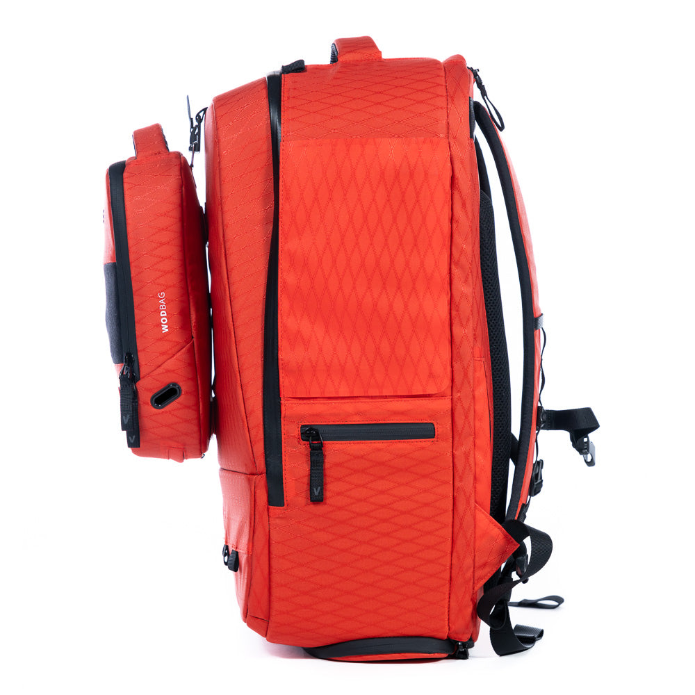 Pack sac à dos Storm Duradiamond Magma + Bouteille isotherme + Séparateur + Trousse de toilette