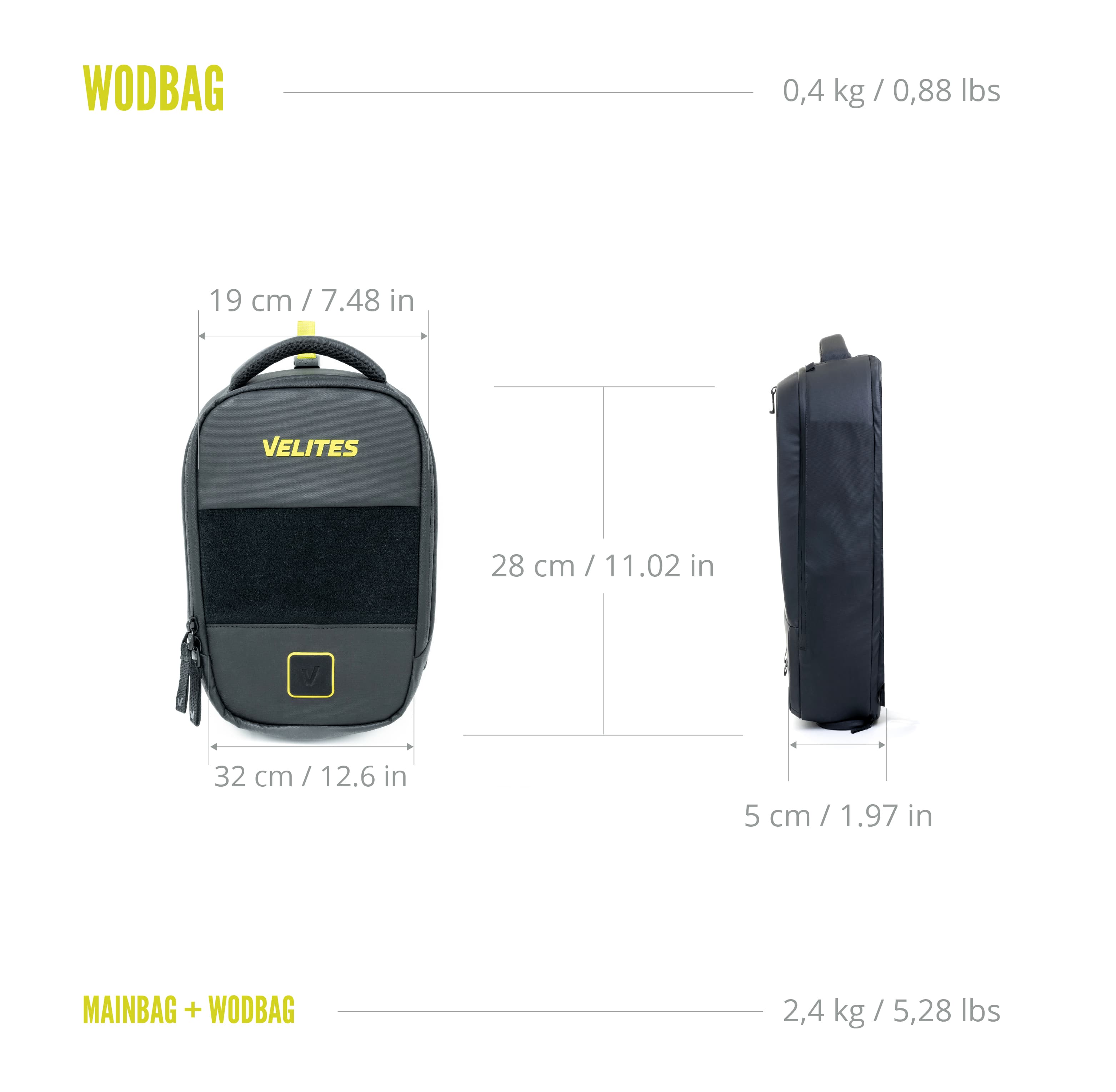 Pack sac à dos Storm Duradiamond Olive + Bouteille isotherme + Séparateur + Trousse de toilette